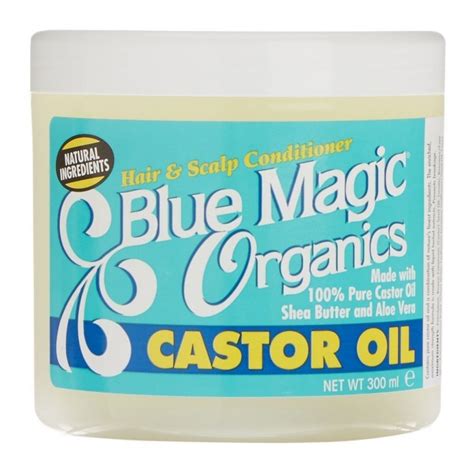 Blue magic hair oil